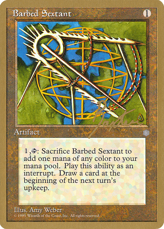 Barbed Sextant (George Baxter) [Pro Tour Collector Set] | Cracking-Singles