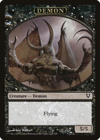 Demon Token [Avacyn Restored Tokens] | Cracking-Singles