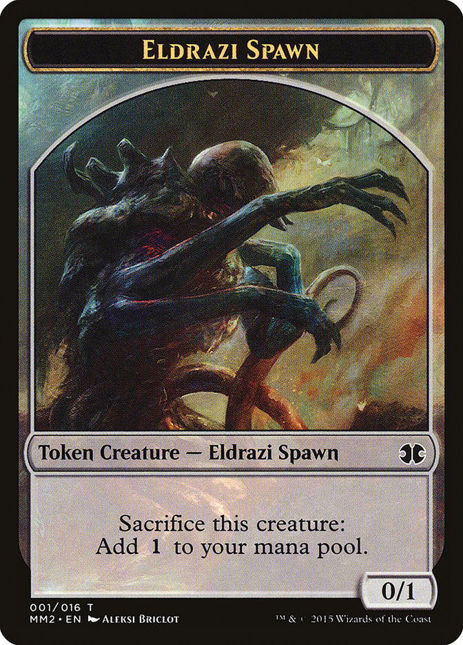 Eldrazi Spawn (001/016) [Modern Masters 2015 Tokens] | Cracking-Singles