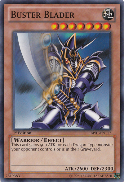 Buster Blader [BP01-EN117] Common | Cracking-Singles