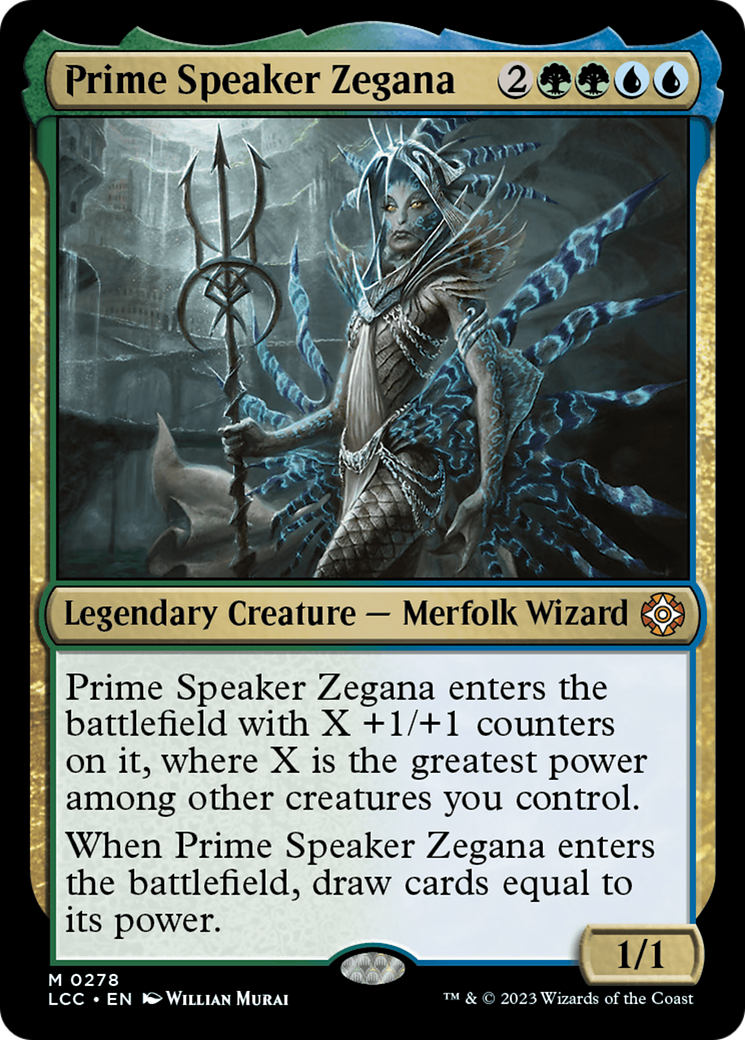 Prime Speaker Zegana [The Lost Caverns of Ixalan Commander] | Cracking-Singles