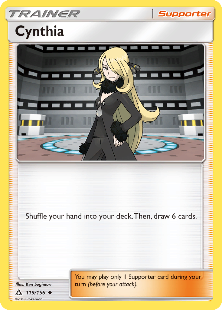 Cynthia (119/156) [Sun & Moon: Ultra Prism] | Cracking-Singles