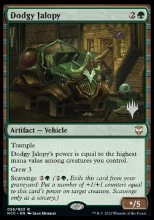 Dodgy Jalopy (Promo Pack) [Streets of New Capenna Commander Promos] | Cracking-Singles