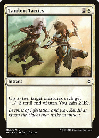 Tandem Tactics [Battle for Zendikar] | Cracking-Singles