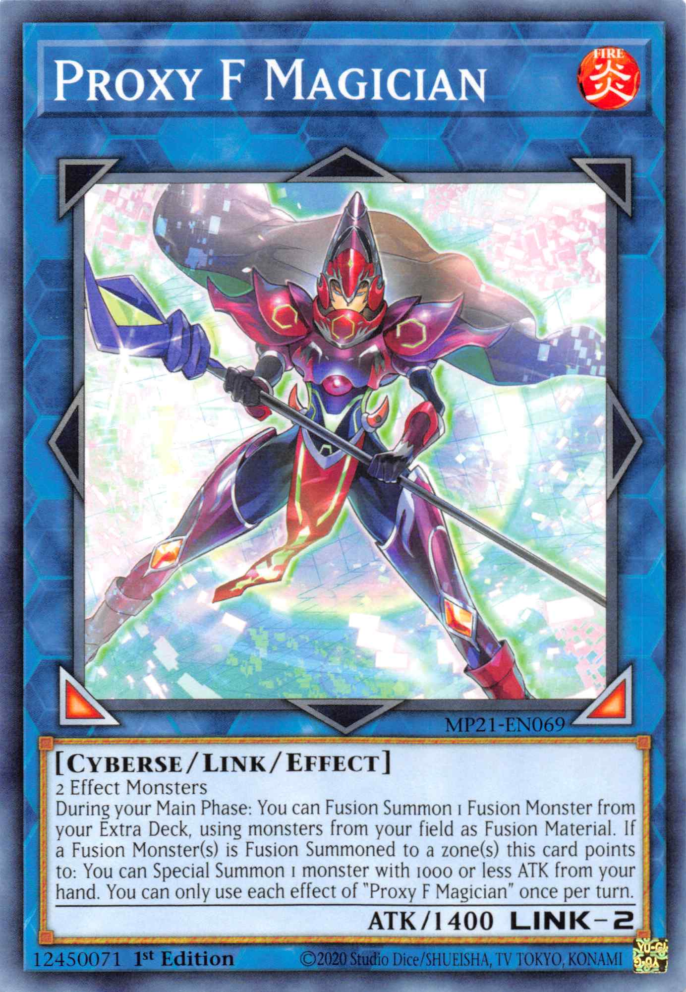 Proxy F Magician [MP21-EN069] Common | Cracking-Singles