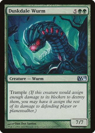 Duskdale Wurm [Magic 2011] | Cracking-Singles