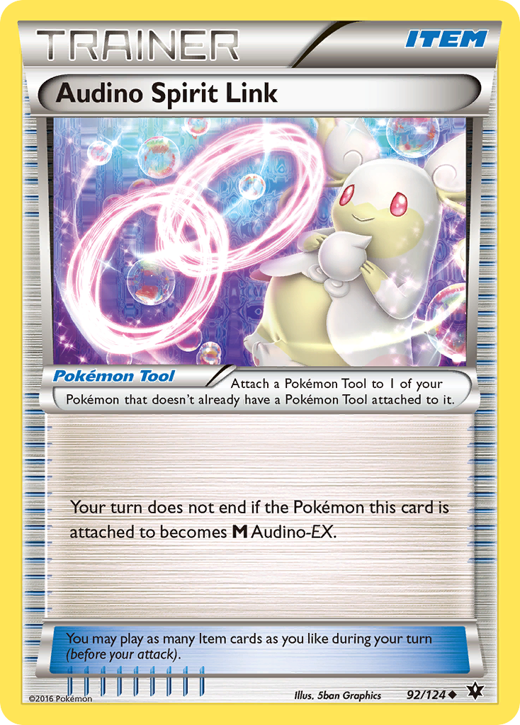 Audino Spirit Link (92/124) [XY: Fates Collide] | Cracking-Singles