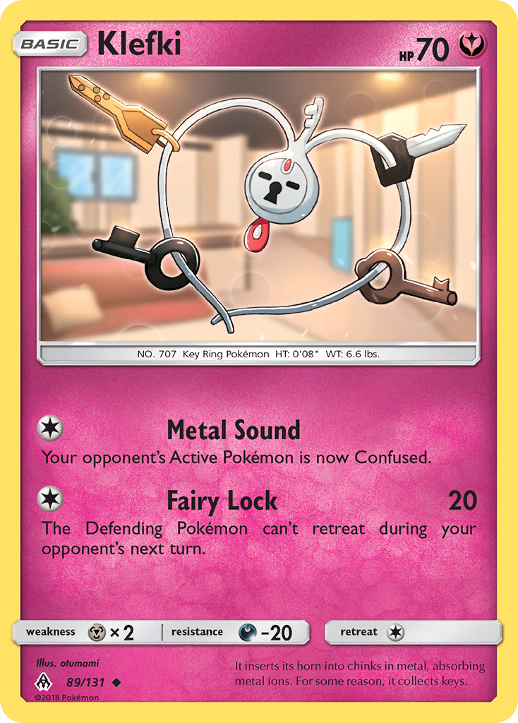 Klefki (89/131) [Sun & Moon: Forbidden Light] | Cracking-Singles