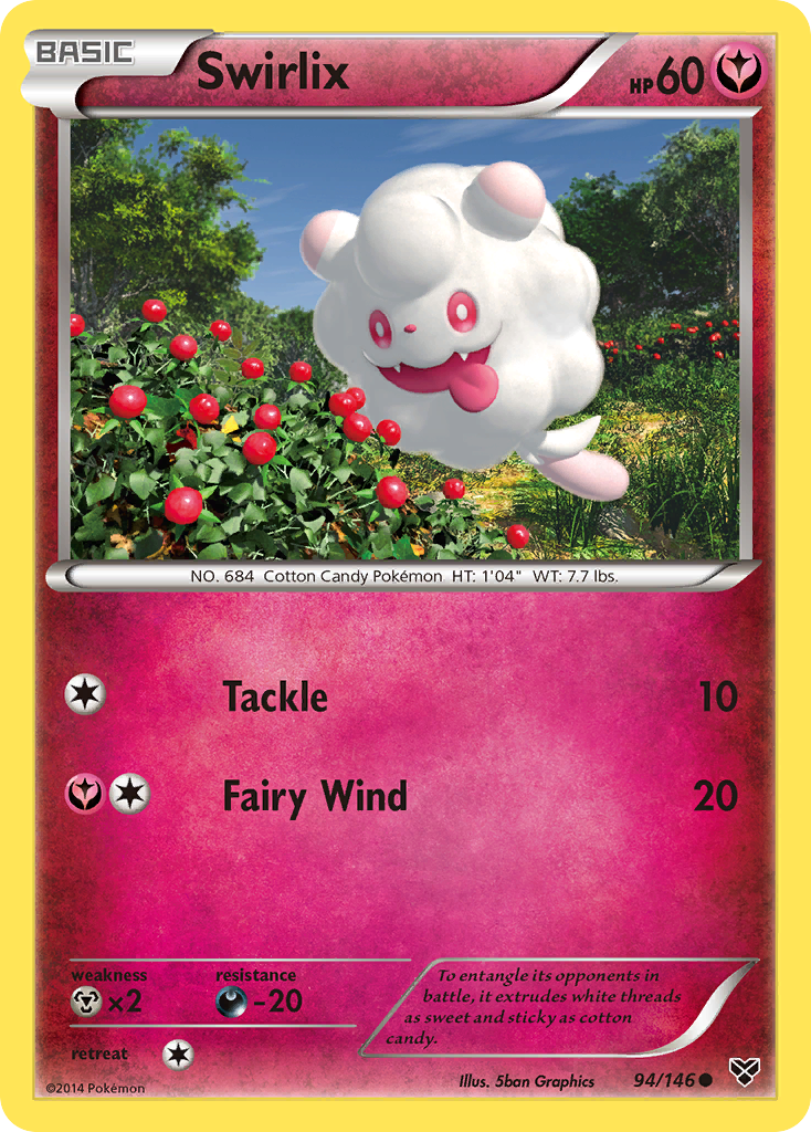 Swirlix (94/146) [XY: Base Set] | Cracking-Singles