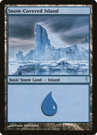 Snow-Covered Island [Coldsnap] | Cracking-Singles