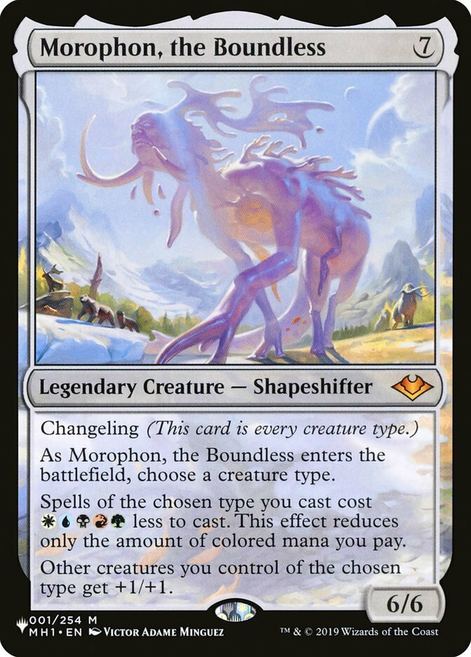 Morophon, the Boundless (Promo Pack) [Innistrad: Midnight Hunt Promo Pack] | Cracking-Singles