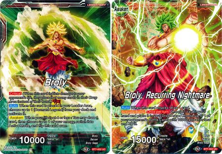 Broly // Broly, Recurring Nightmare [BT7-002] | Cracking-Singles