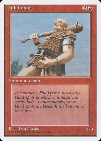 Hill Giant [Fourth Edition] | Cracking-Singles