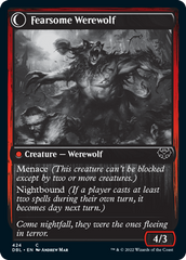 Fearful Villager // Fearsome Werewolf [Innistrad: Double Feature] | Cracking-Singles