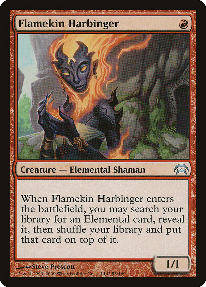 Flamekin Harbinger [Planechase] | Cracking-Singles