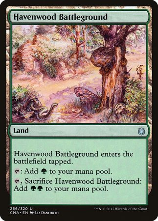 Havenwood Battleground [Commander Anthology] | Cracking-Singles