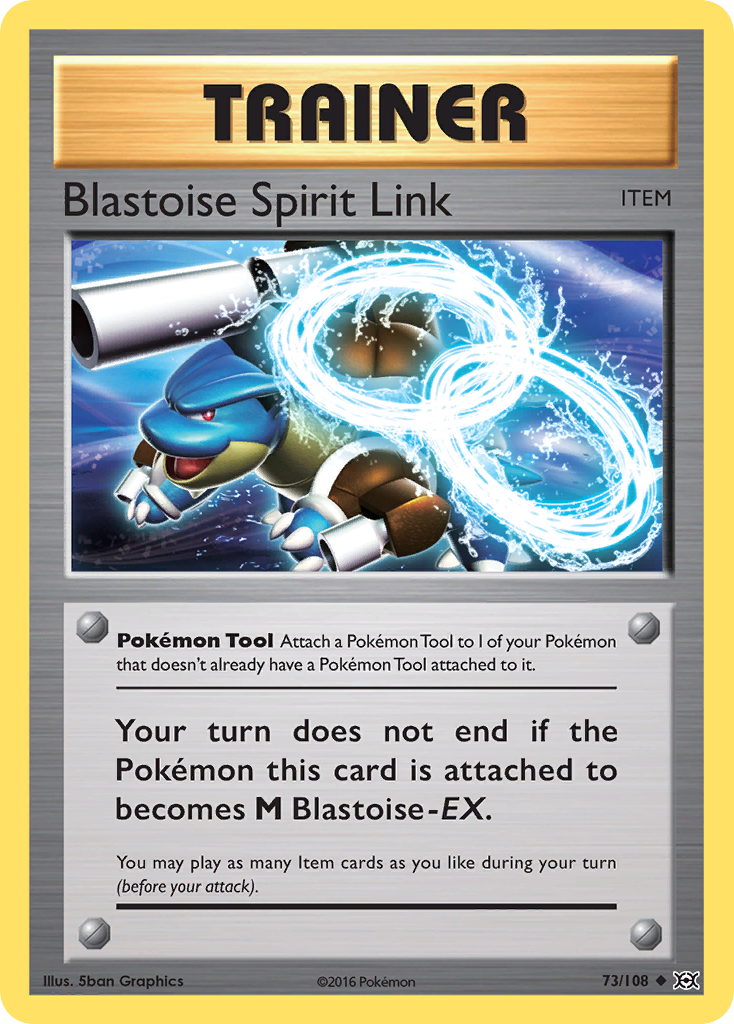 Blastoise Spirit Link (73/108) [XY: Evolutions] | Cracking-Singles