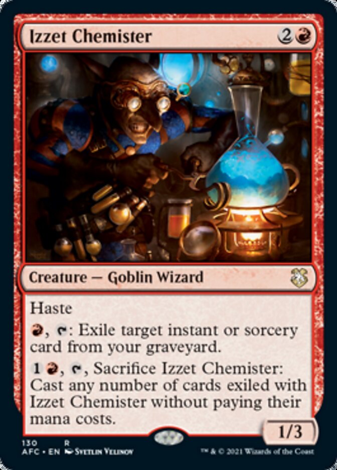 Izzet Chemister [Dungeons & Dragons: Adventures in the Forgotten Realms Commander] | Cracking-Singles