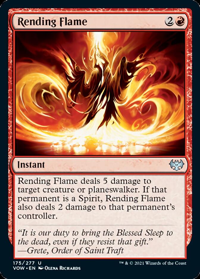 Rending Flame [Innistrad: Crimson Vow] | Cracking-Singles