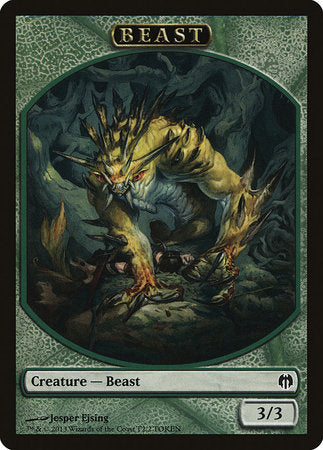 Beast Token [Duel Decks: Heroes vs. Monsters Tokens] | Cracking-Singles