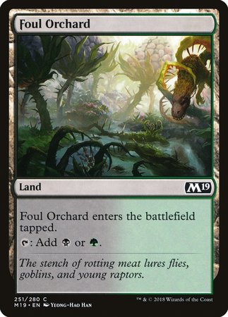 Foul Orchard [Core Set 2019] | Cracking-Singles