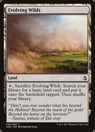 Evolving Wilds [Amonkhet] | Cracking-Singles