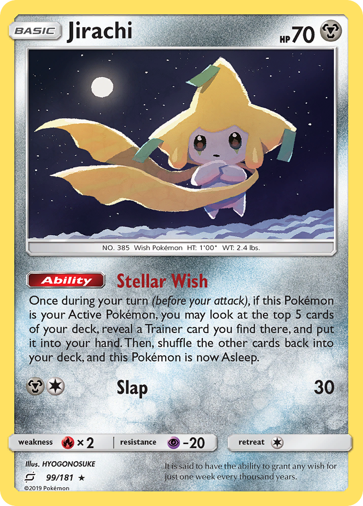 Jirachi (99/181) [Sun & Moon: Team Up] | Cracking-Singles