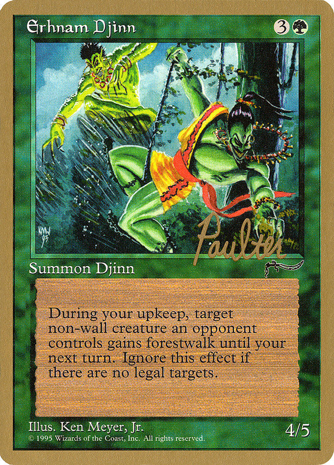 Erhnam Djinn (Preston Poulter) [Pro Tour Collector Set] | Cracking-Singles