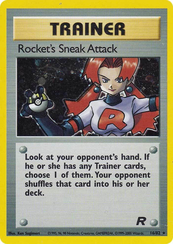 Rocket's Sneak Attack (16/82) [Team Rocket Unlimited] | Cracking-Singles