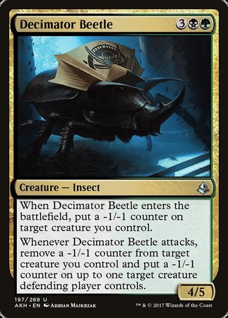 Decimator Beetle [Amonkhet] | Cracking-Singles