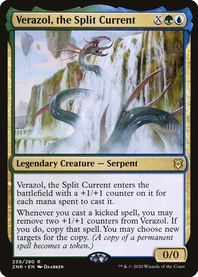 Verazol, the Split Current (Promo Pack) [Zendikar Rising Promos] | Cracking-Singles