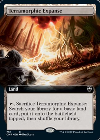 Terramorphic Expanse (Extended Art) [Commander Legends] | Cracking-Singles