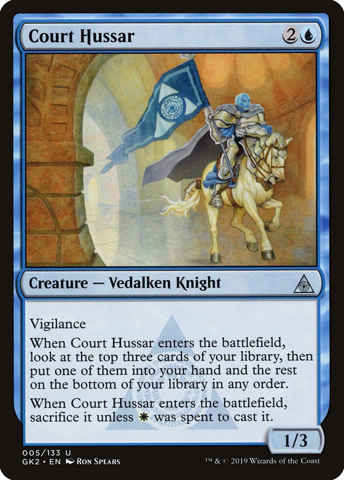 Court Hussar [Ravnica Allegiance Guild Kit] | Cracking-Singles