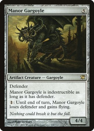 Manor Gargoyle [Innistrad] | Cracking-Singles