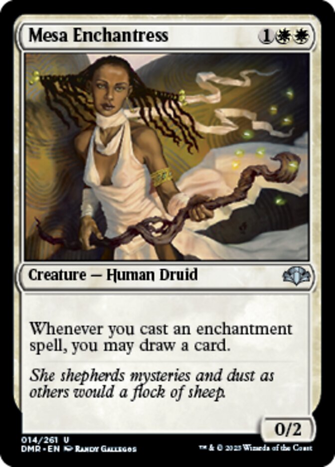 Mesa Enchantress [Dominaria Remastered] | Cracking-Singles