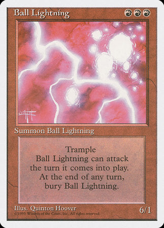 Ball Lightning [Fourth Edition] | Cracking-Singles