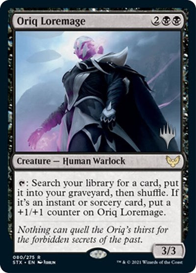 Oriq Loremage  (Promo Pack) [Strixhaven: School of Mages Promos] | Cracking-Singles