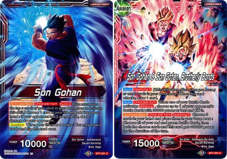 Son Gohan // Son Gohan & Son Goten, Brotherly Bonds [BT7-001] | Cracking-Singles