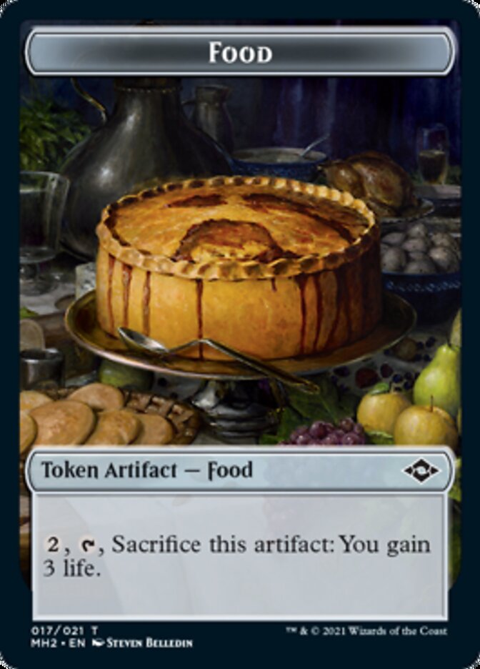 Food Token (#17) [Modern Horizons 2 Tokens] | Cracking-Singles