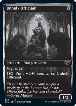 Unholy Officiant [Innistrad: Double Feature] | Cracking-Singles