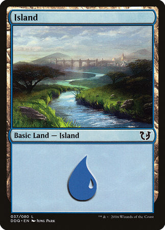 Island (37) [Duel Decks: Blessed vs. Cursed] | Cracking-Singles