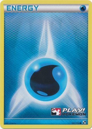 Water Energy (107/114) (Play Pokemon Promo) [Black & White: Base Set] | Cracking-Singles