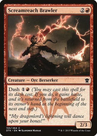 Screamreach Brawler [Dragons of Tarkir] | Cracking-Singles