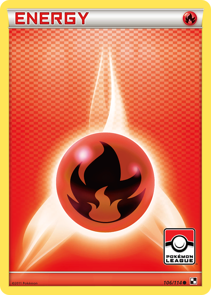 Fire Energy (106/114) [Black & White: Base Set] | Cracking-Singles