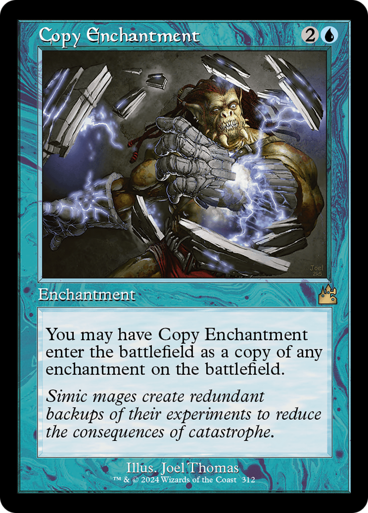 Copy Enchantment (Retro Frame) [Ravnica Remastered] | Cracking-Singles