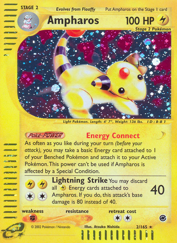 Ampharos (2/165) [Expedition: Base Set] | Cracking-Singles