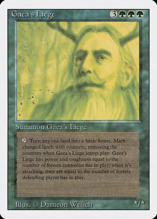 Gaea's Liege [Revised Edition] | Cracking-Singles