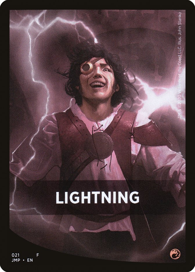 Lightning Theme Card [Jumpstart Front Cards] | Cracking-Singles