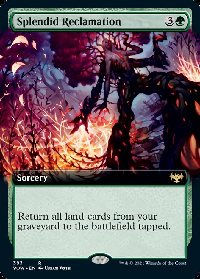 Splendid Reclamation (Extended) [Innistrad: Crimson Vow] | Cracking-Singles