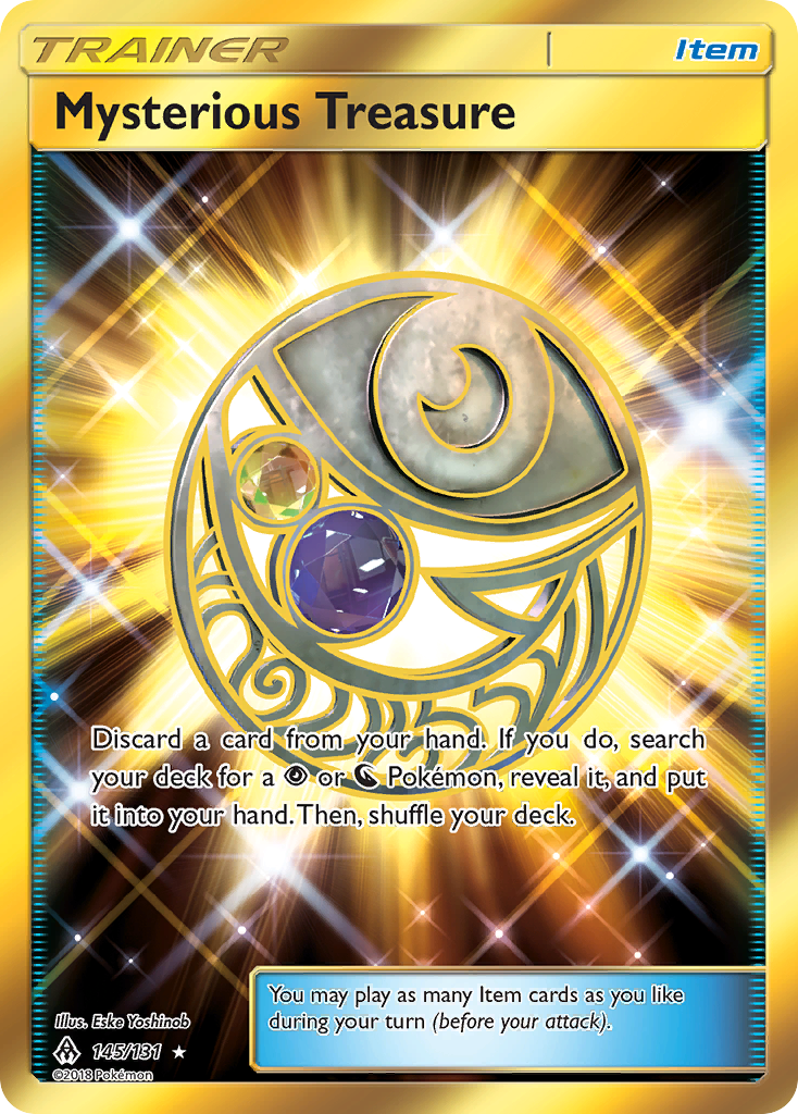 Mysterious Treasure (145/131) [Sun & Moon: Forbidden Light] | Cracking-Singles